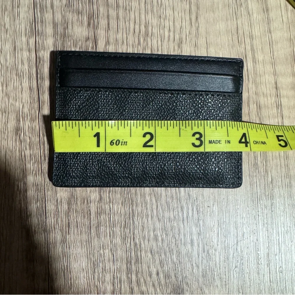 Michael Kors Black Leather Card Holder